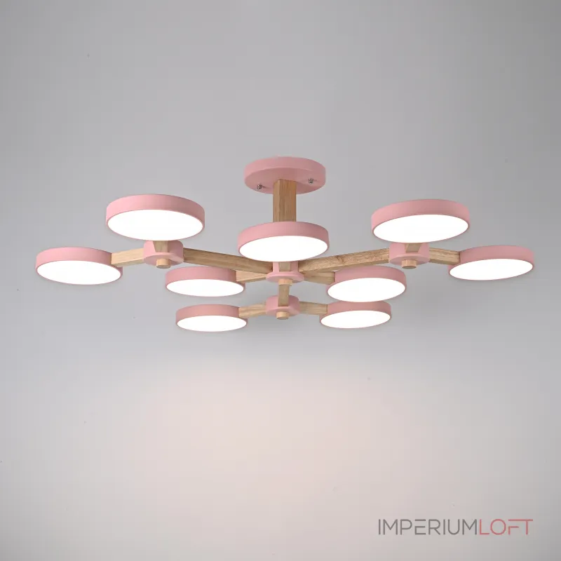 Потолочная люстра TURNA Розовый