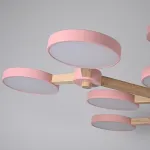 Потолочная люстра TURNA Розовый