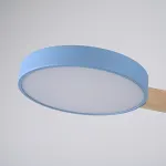 Потолочная люстра TURNA 3 Blue от ImperiumLoft