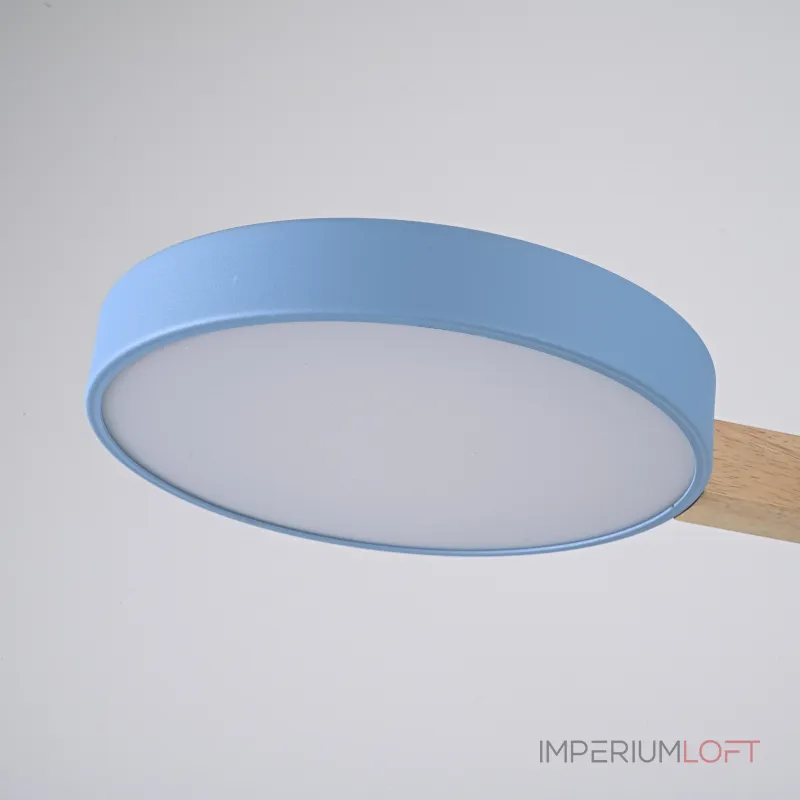 Потолочная люстра TURNA 3 Blue от ImperiumLoft