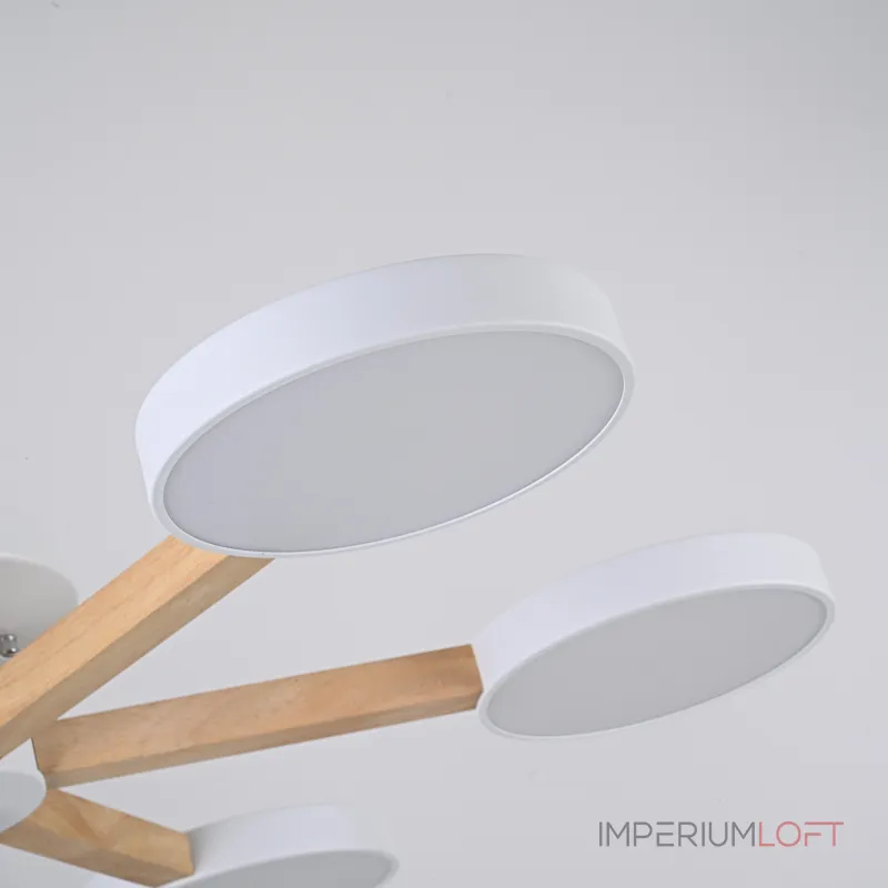 Потолочная люстра TURNA 6 White от ImperiumLoft Потолочная люстра TURNA 6 White от ImperiumLoft