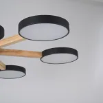 Потолочная люстра TURNA 6 Black от ImperiumLoft