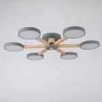 Потолочная люстра TURNA 6 Gray от ImperiumLoft