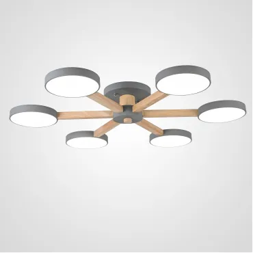 Потолочная люстра TURNA 6 Gray Потолочная люстра TURNA 6 Gray