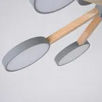 Потолочная люстра TURNA 6 Gray от ImperiumLoft