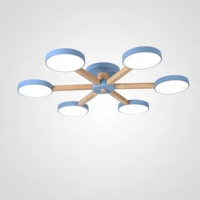 Потолочная люстра TURNA 6 Blue Потолочная люстра TURNA 6 Blue