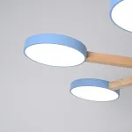 Потолочная люстра TURNA 6 Blue от ImperiumLoft