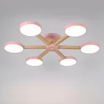 Потолочная люстра TURNA 6 Pink от ImperiumLoft