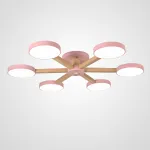 Потолочная люстра TURNA 6 Pink от ImperiumLoft