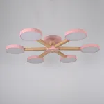 Потолочная люстра TURNA 6 Pink от ImperiumLoft