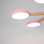 Потолочная люстра TURNA 6 Pink от ImperiumLoft