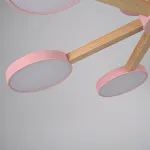 Потолочная люстра TURNA 6 Pink от ImperiumLoft