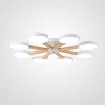 Потолочная люстра TURNA 8 White от ImperiumLoft