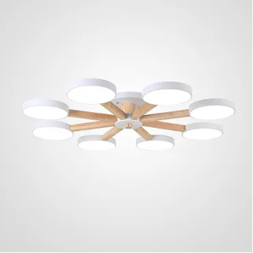 Потолочная люстра TURNA 8 White Потолочная люстра TURNA 8 White