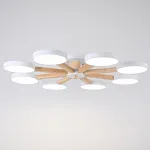 Потолочная люстра TURNA 8 White от ImperiumLoft