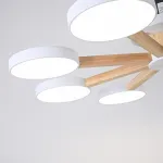 Потолочная люстра TURNA 8 White от ImperiumLoft