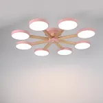 Потолочная люстра TURNA 8 Pink от ImperiumLoft