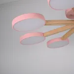 Потолочная люстра TURNA 8 Pink от ImperiumLoft