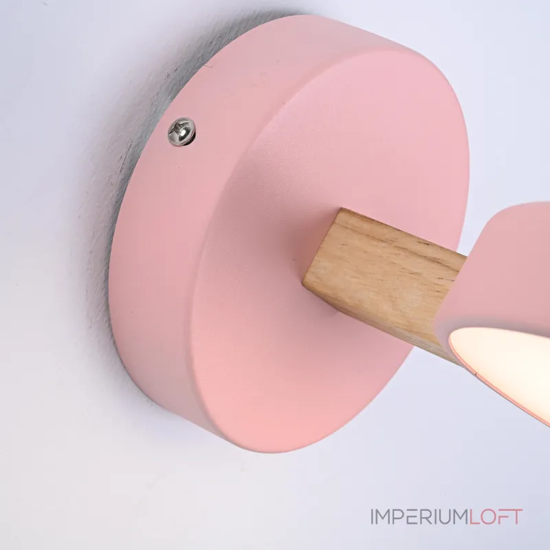 Светодиодное бра TURNA Pink от ImperiumLoft