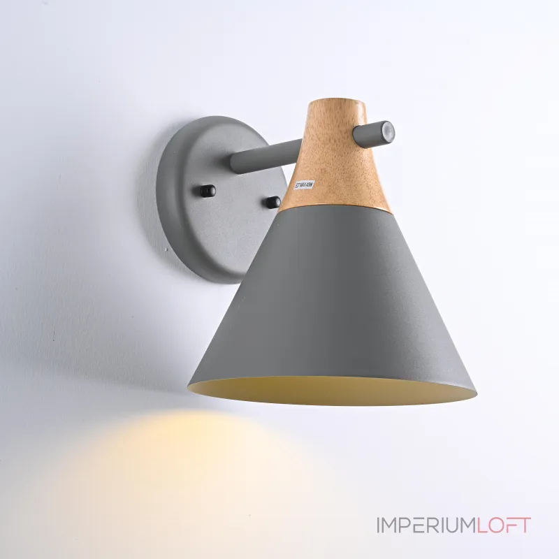 Настенный светильник NOD WALL Gray от ImperiumLoft
