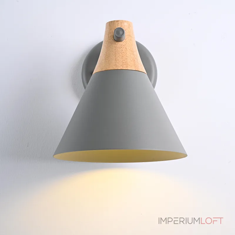 Настенный светильник NOD WALL Gray от ImperiumLoft