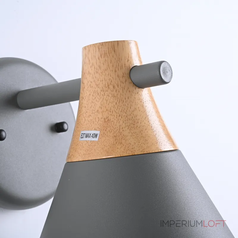 Настенный светильник NOD WALL Gray от ImperiumLoft