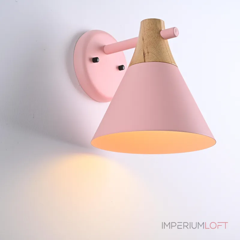 Настенный светильник NOD WALL Pink от ImperiumLoft