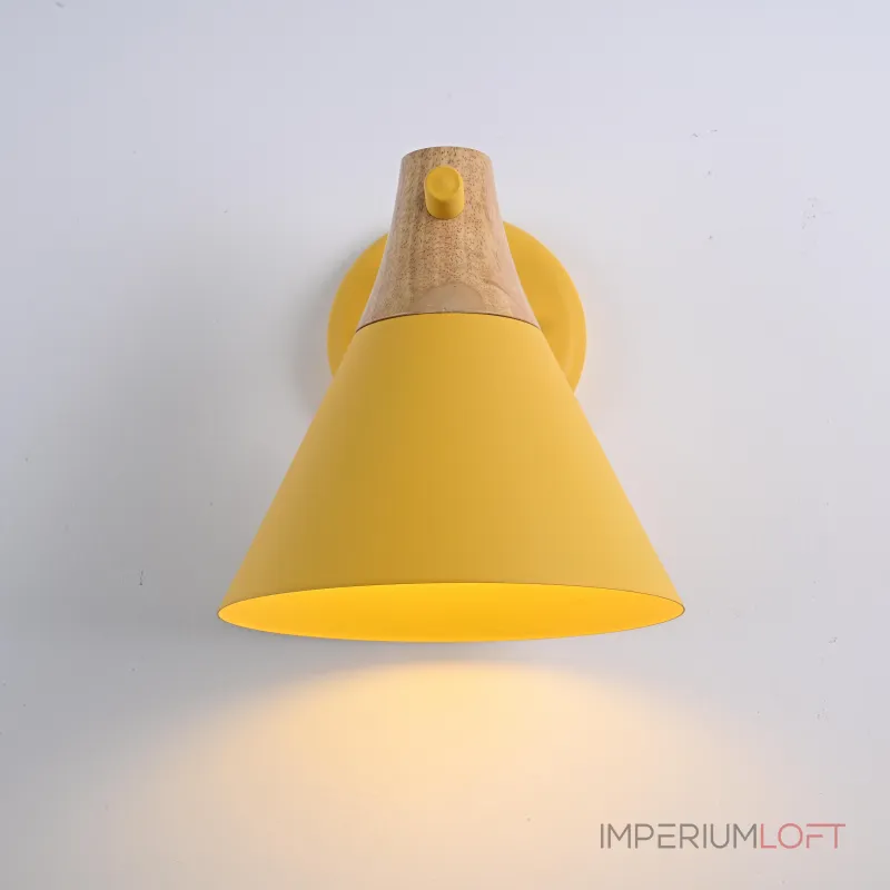 Настенный светильник NOD WALL Yellow от ImperiumLoft