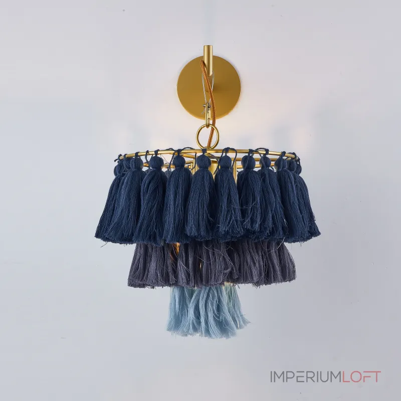 Настенный светильник TASSEL WALL Синий градиент от ImperiumLoft Настенный светильник TASSEL WALL Синий градиент от ImperiumLoft