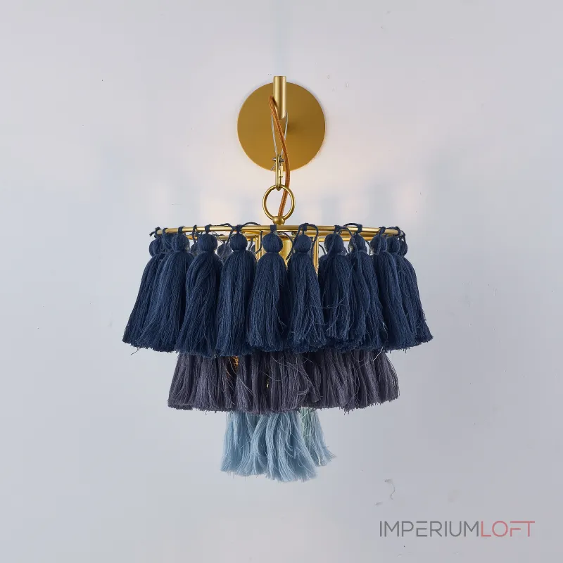 Настенный светильник TASSEL WALL Синий градиент от ImperiumLoft Настенный светильник TASSEL WALL Синий градиент от ImperiumLoft