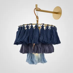 Настенный светильник TASSEL WALL Синий градиент Настенный светильник TASSEL WALL Синий градиент