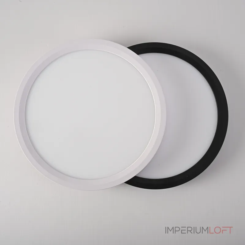 Потолочный светильник SLIM D18 Черный от ImperiumLoft