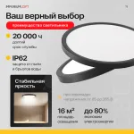 Потолочный светильник SLIM D40 Черный от ImperiumLoft