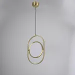 Подвесной светильник ARVET вертикальный Золото от ImperiumLoft