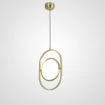 Подвесной светильник ARVET вертикальный Золото от ImperiumLoft