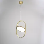 Подвесной светильник ARVET вертикальный Золото от ImperiumLoft