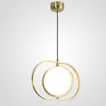 Подвесной светильник ARVET горизонтальный Золото от ImperiumLoft