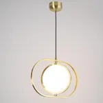 Подвесной светильник ARVET горизонтальный Золото от ImperiumLoft