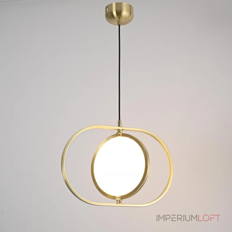 Подвесной светильник ARVET горизонтальный Золото от ImperiumLoft