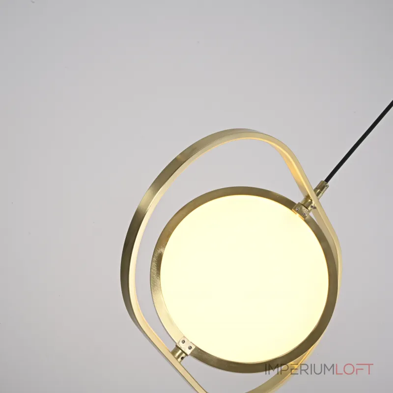 Подвесной светильник ARVET горизонтальный Золото от ImperiumLoft