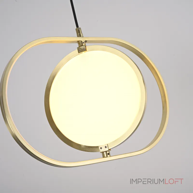 Подвесной светильник ARVET горизонтальный Золото от ImperiumLoft