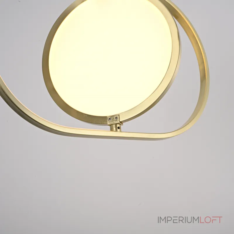 Подвесной светильник ARVET горизонтальный Золото от ImperiumLoft