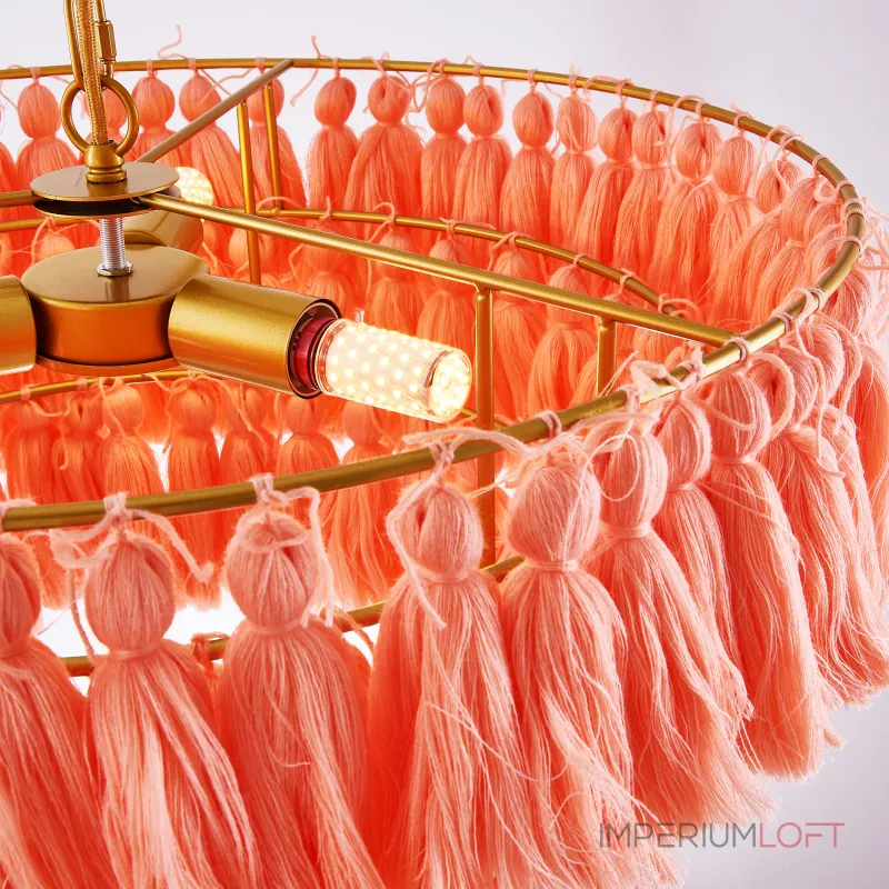 Подвесная люстра TASSEL Карамель от ImperiumLoft