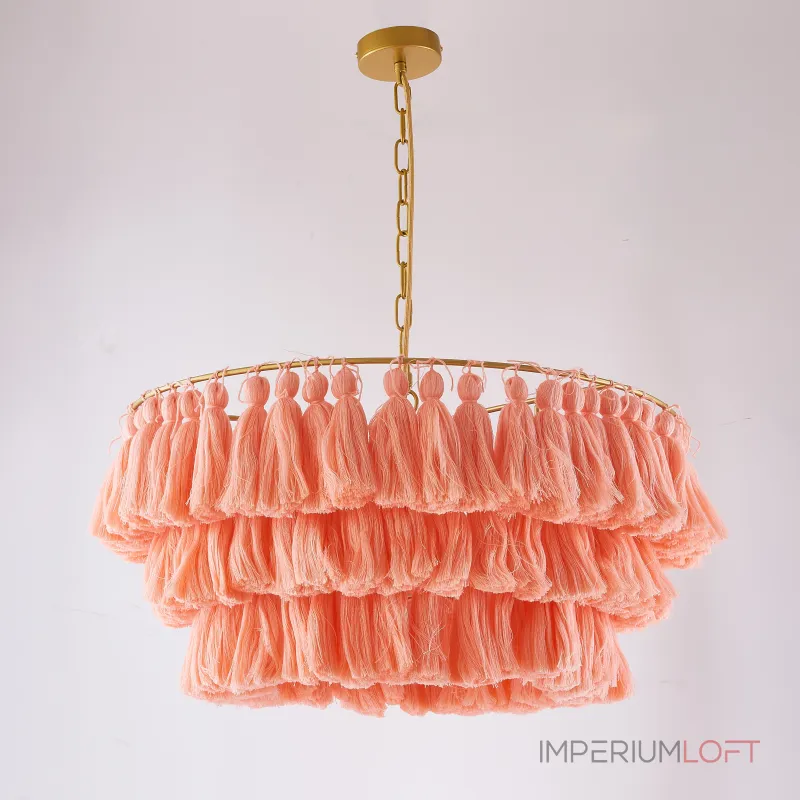 Подвесная люстра TASSEL Карамель от ImperiumLoft