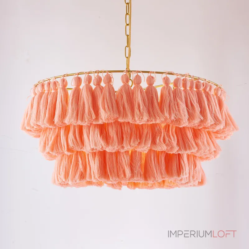 Подвесная люстра TASSEL Карамель от ImperiumLoft