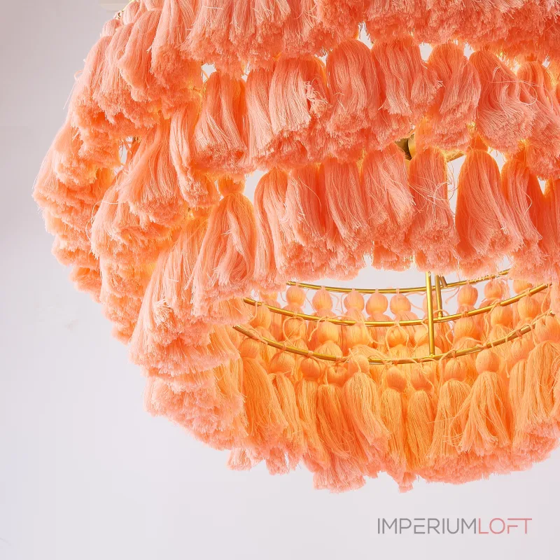 Подвесная люстра TASSEL Карамель от ImperiumLoft