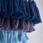 Подвесная люстра TASSEL Синий от ImperiumLoft