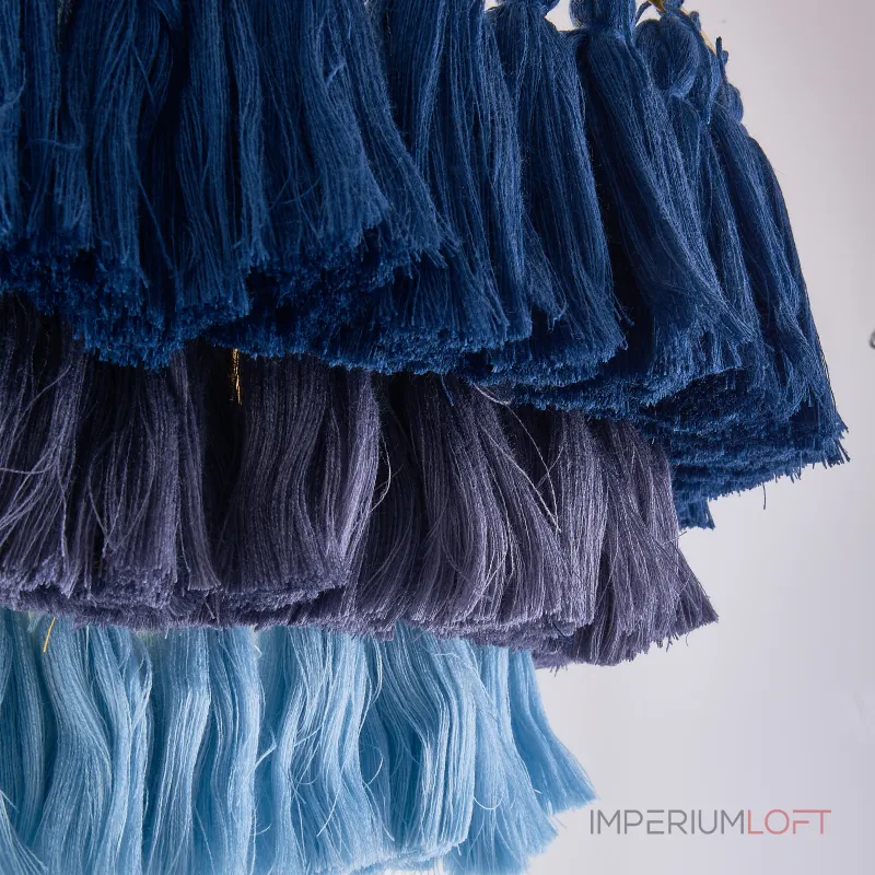 Подвесная люстра TASSEL Синий от ImperiumLoft Подвесная люстра TASSEL Синий от ImperiumLoft