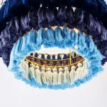 Подвесная люстра TASSEL Синий от ImperiumLoft