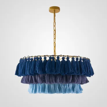 Подвесная люстра TASSEL Синий